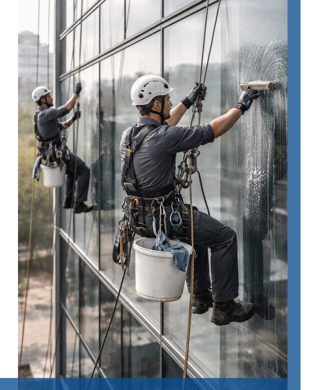 Мойка сплошного остекления в Егорьевске, заказать от 304 р.| ВЫСОТНИК-Грь