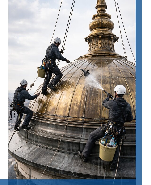 Мойка куполов и шпилей в Егорьевске от 8101 р. - заказать | ВЫСОТНИК-Грь