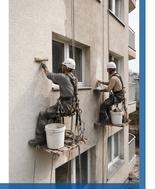 Нанесение короеда на фасад в Егорьевске от 456 р. | ВЫСОТНИК-Грь