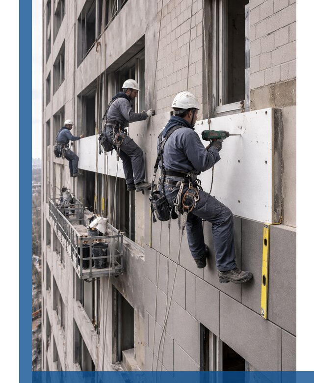 Монтаж фасадных термопанелей высокого качества в Егорьевске