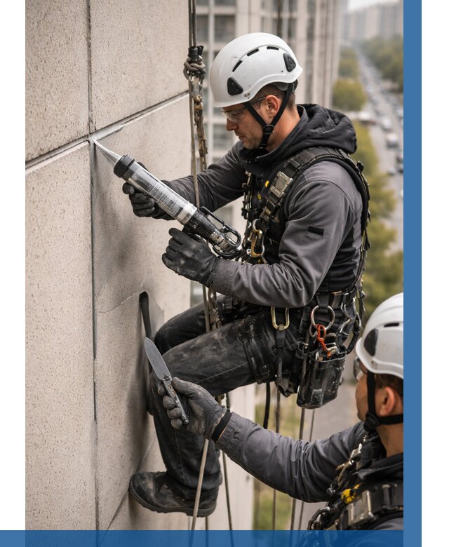 Первичная герметизация швов в Егорьевске от 608 р. | ВЫСОТНИК-Грь