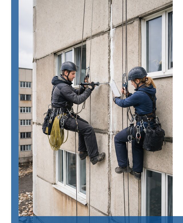 Герметизация межпанельных швов тёплым швом в Егорьевске