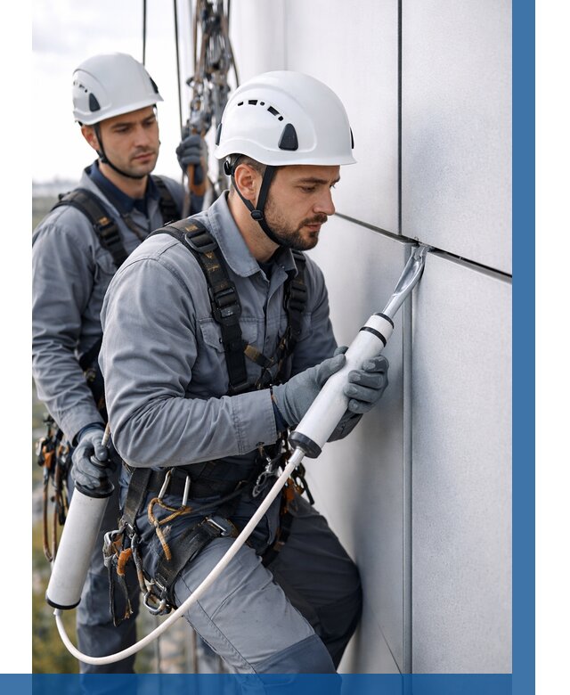 Герметизация швов вилатермом в Егорьевске от 608 р. | ВЫСОТНИК-Грь