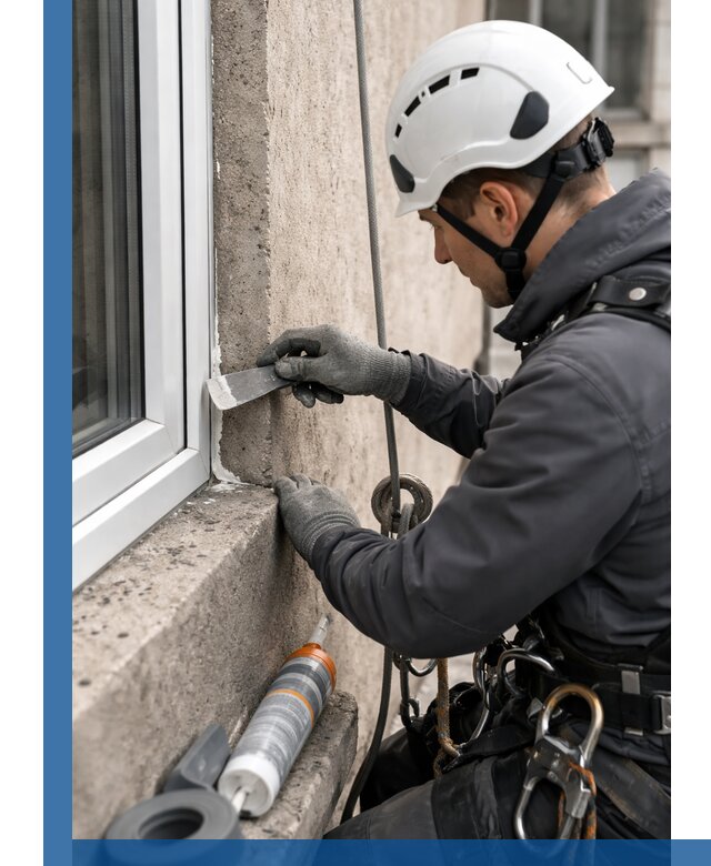 Герметизация монтажных швов окон в Егорьевске с гарантией качества