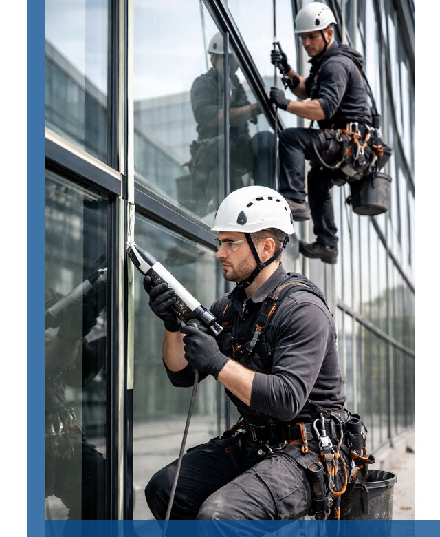 Герметизация витражных швов в Егорьевске для зданий и фасадов