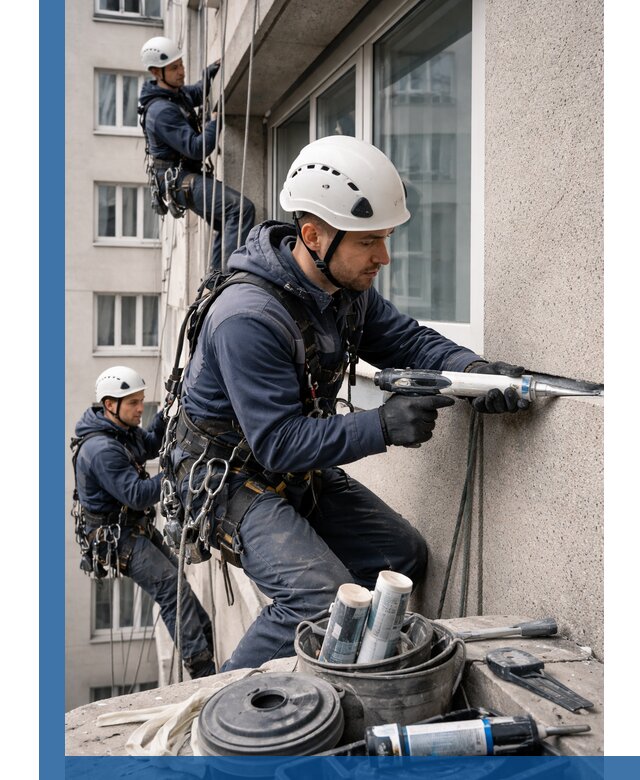 Герметизация швов лоджии в Егорьевске профессионально и надежно