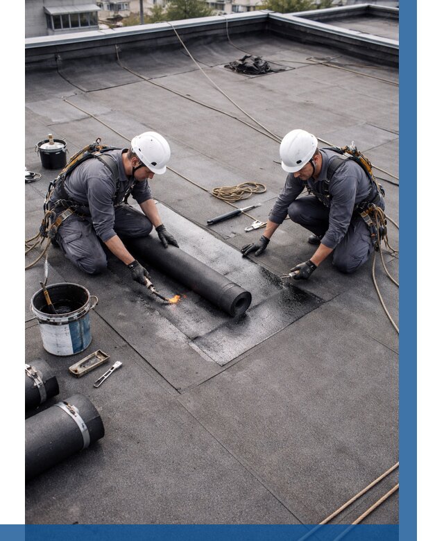 Ремонт мягкой кровли под ключ в Егорьевске от 709 р. | ВЫСОТНИК-Грь