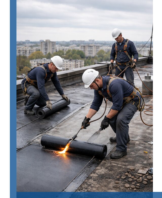 Ремонт наплавляемой кровли в Егорьевске качественно и надежно
