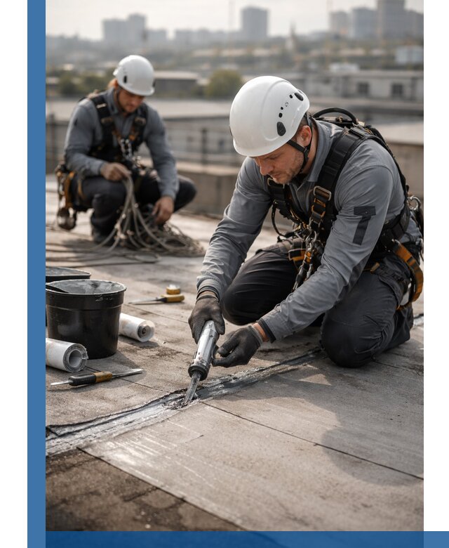 Аварийное и капитальное устранение протечек кровли в Егорьевске