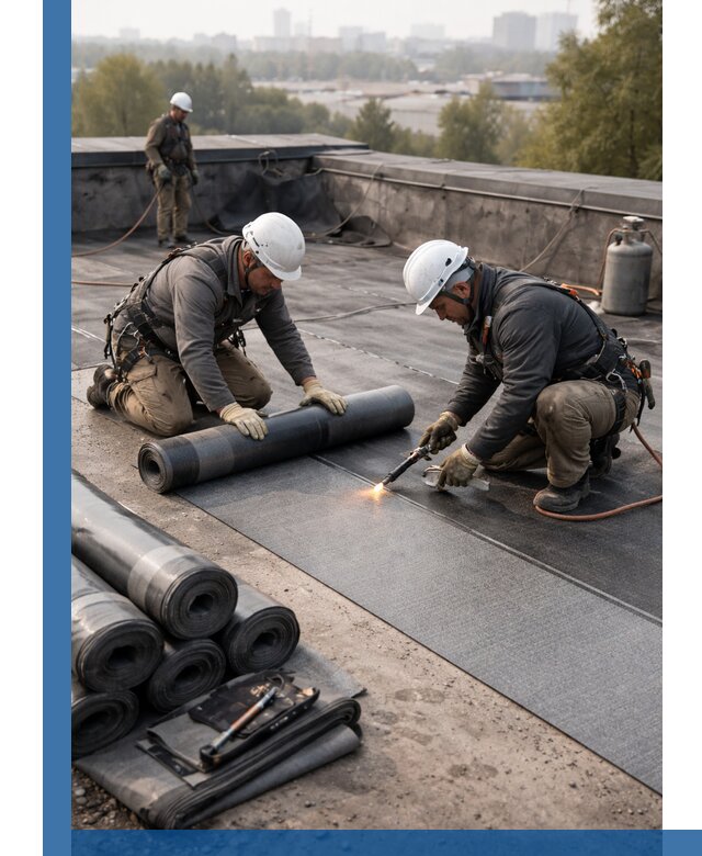 Монтаж мягкой кровли в Егорьевске профессионально и надежно
