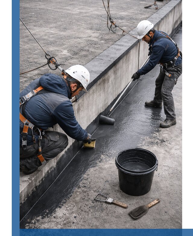 Гидроизоляция кровли жидкой резиной профессионально в Егорьевске