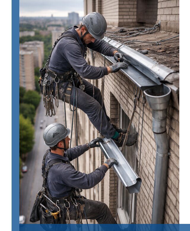 Ремонт водосточных желобов в Егорьевске, быстро и качественно