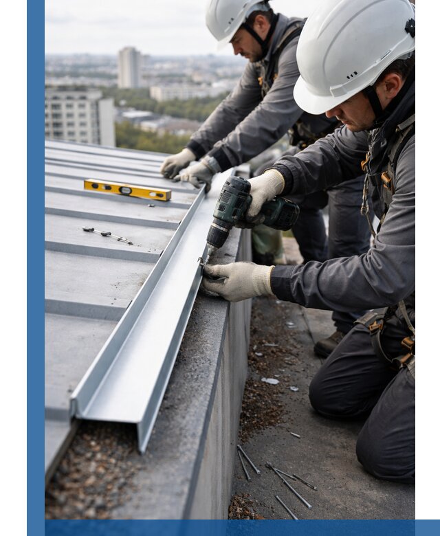 Монтаж капельника на кровле в Егорьевске с гарантией качества