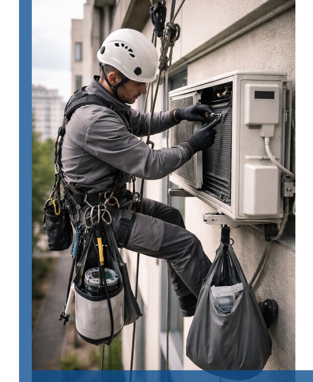 Обслуживание внешнего блока кондиционера в Егорьевске профессионально