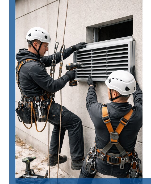 Монтаж вентиляционных решеток в Егорьевске профессиональный сервис