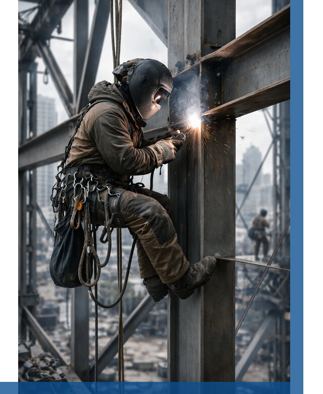 Высотные сварочные работы в Егорьевске от 3544 р. | ВЫСОТНИК-Грь