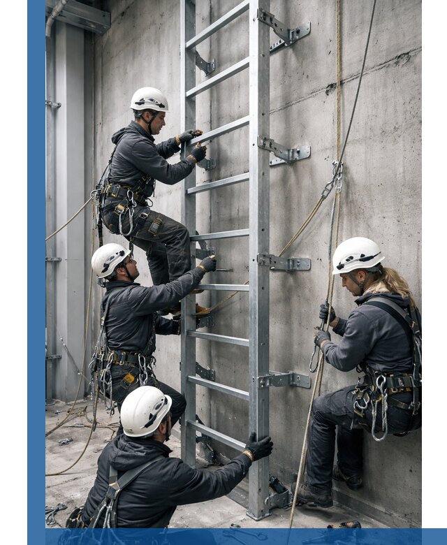 Монтаж металлических лестниц в Егорьевске под ключ со гарантией