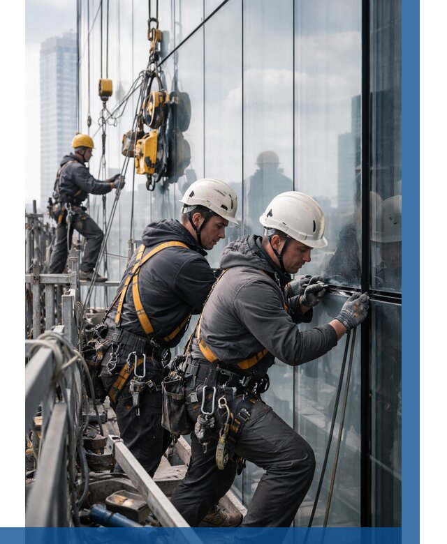 Структурное остекление фасадов в Егорьевске от 9620 р. | ВЫСОТНИК-Грь