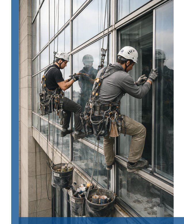 Ремонт витражных конструкций и фасадного остекления в Егорьевске