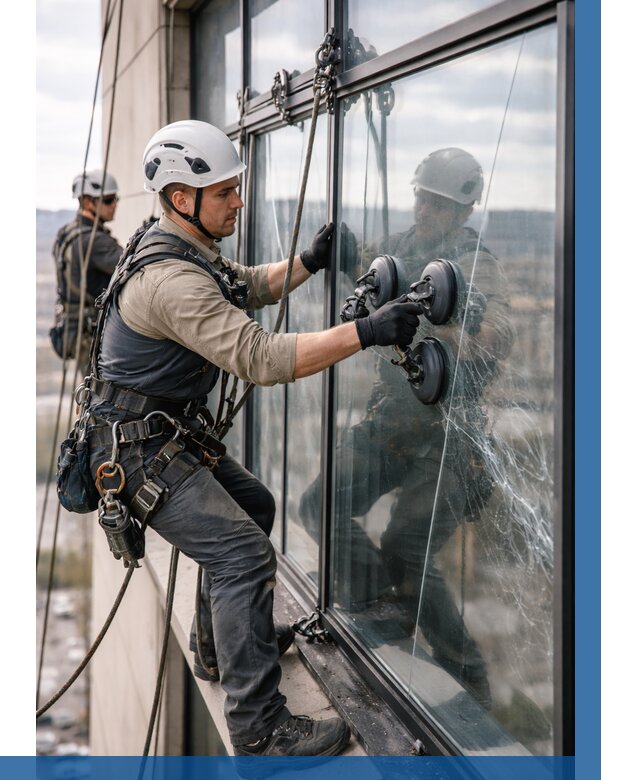 Замена стекла в витраже в Егорьевске под ключ от 8607 р. | ВЫСОТНИК-Грь