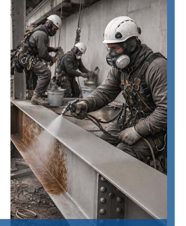 Антикоррозионная покраска металла в Егорьевске от 709 р. | ВЫСОТНИК-Грь