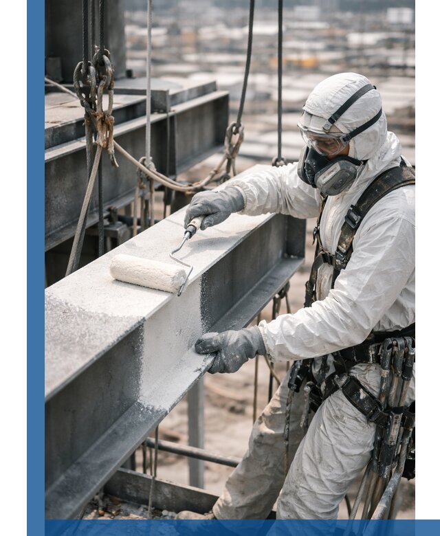 Профессиональная огнезащитная обработка металлоконструкций в Егорьевске