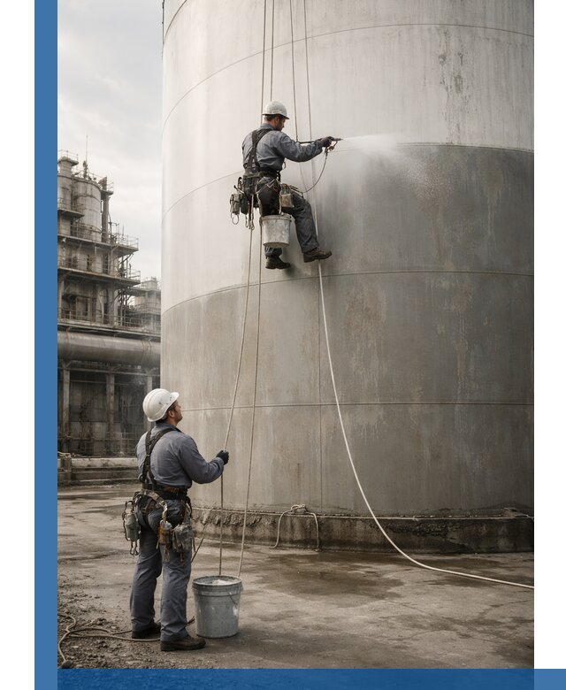 Покраска стальных резервуаров и емкостей в Егорьевске профессионально