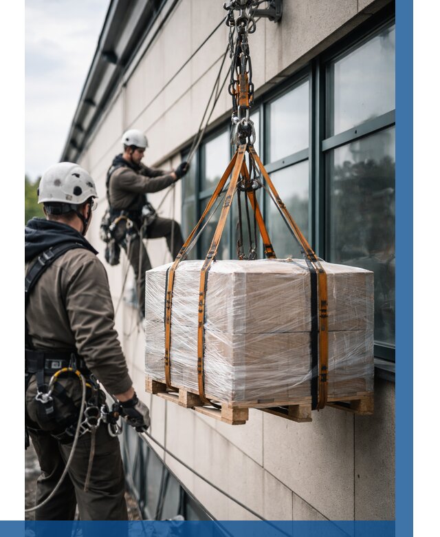 Подъем груза на высоту в Егорьевске от 3038 р. | ВЫСОТНИК-Грь