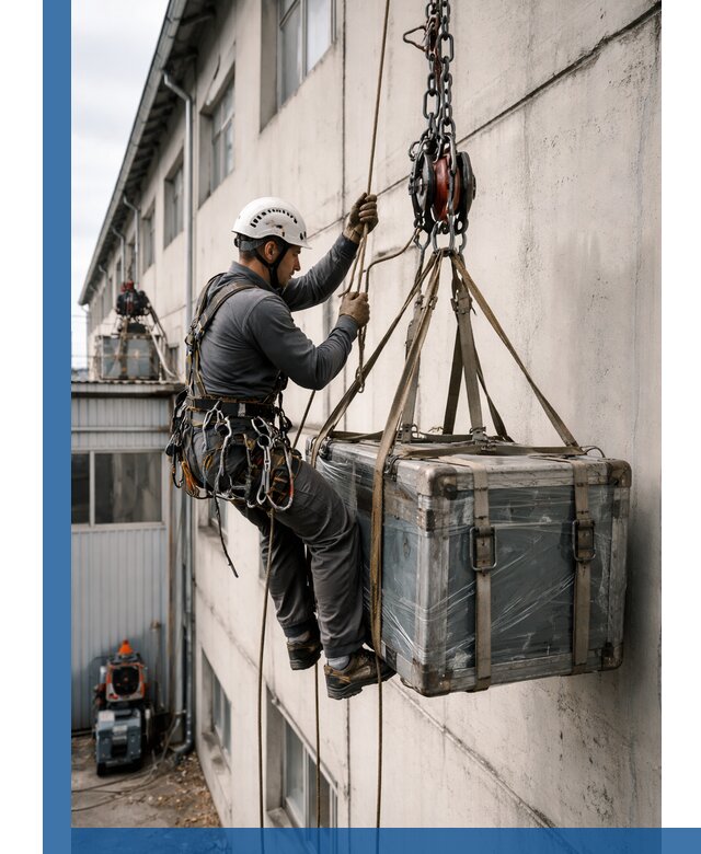 Подъем грузов на высоту в Егорьевске для промышленных объектов