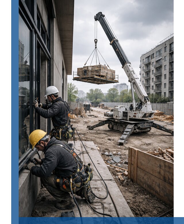 Аренда крана Пионер в Егорьевске для строительных работ