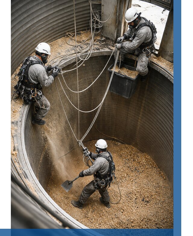 Чистка зерновых бункеров в Егорьевске от 12151 р. | ВЫСОТНИК-Грь