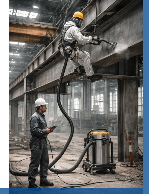 Обеспыливание конструкций в цехе в Егорьевске от 4253 р. | ВЫСОТНИК-Грь