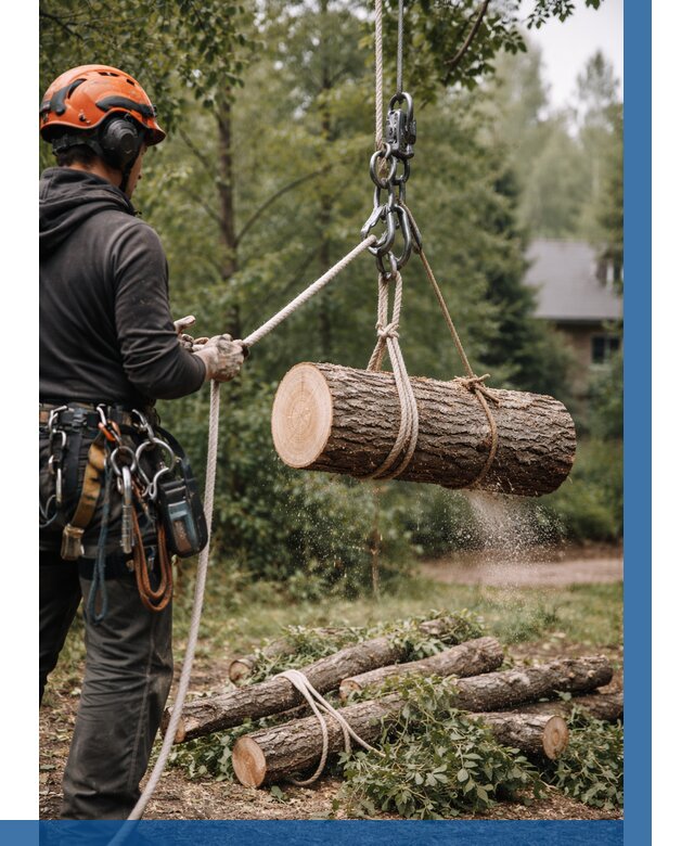 Валка деревьев частями в Егорьевске от 7595 р. | ВЫСОТНИК-Грь