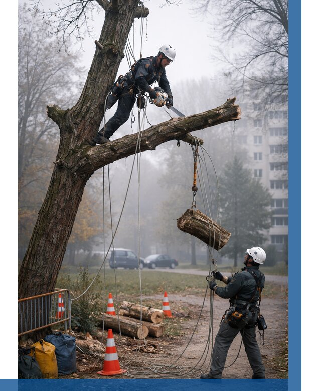 Удаление аварийных деревьев в Егорьевске от 15189 р. | ВЫСОТНИК-Грь