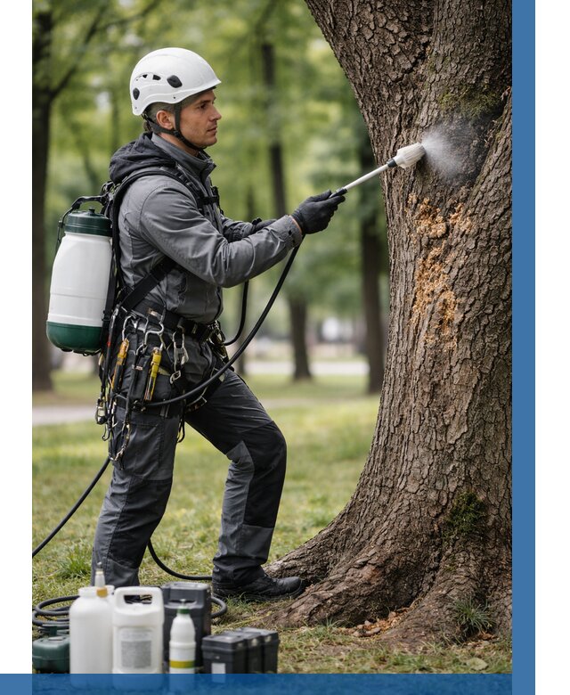 Обработка деревьев от вредителей в Егорьевске от 4557 р. | ВЫСОТНИК-Грь