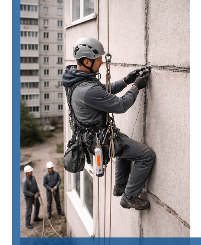 Обследование межпанельных швов и герметизация в Егорьевске
